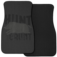 Hot Trend Hunt The Grunt Hog Hunting Front Car Mat | Artistshot