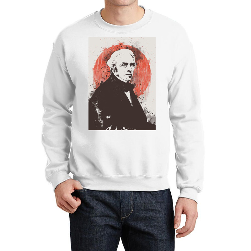 Michael Faraday Painting Crewneck Sweatshirt | Artistshot