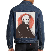 Michael Faraday Painting Men Denim Jacket | Artistshot