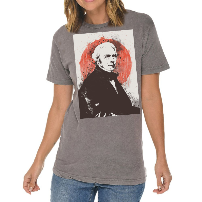 Michael Faraday Painting Vintage T-shirt | Artistshot