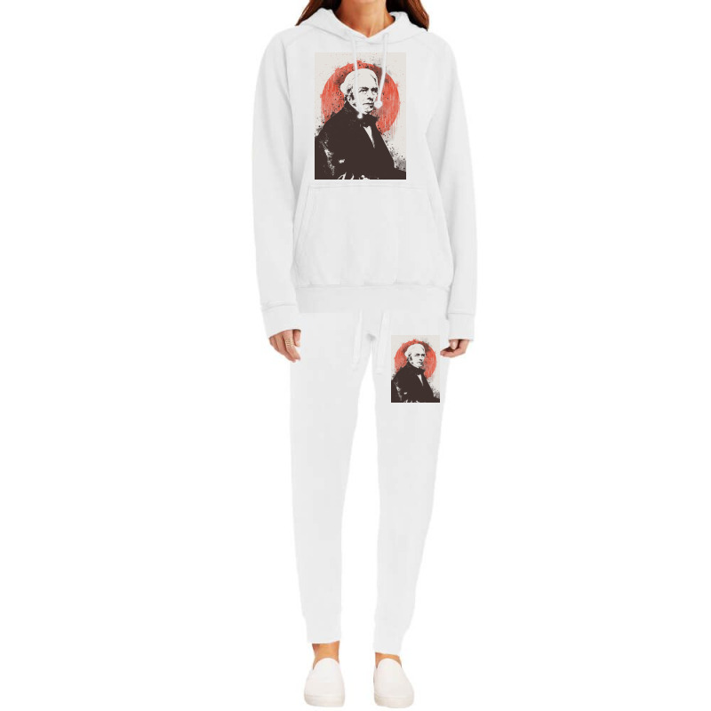 Michael Faraday Painting Hoodie & Jogger Set | Artistshot