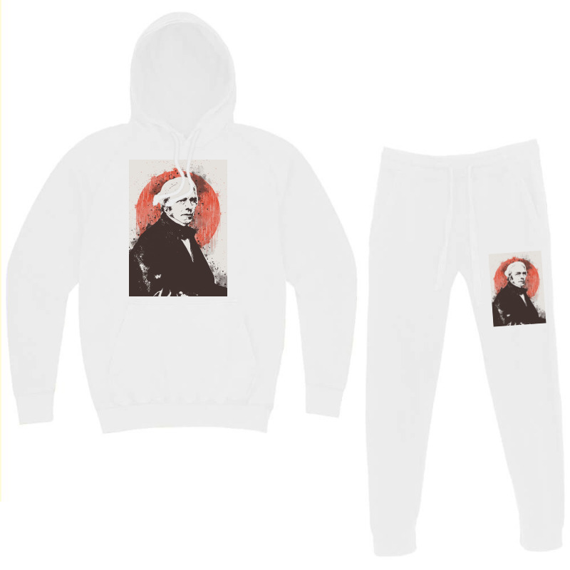 Michael Faraday Painting Hoodie & Jogger Set | Artistshot