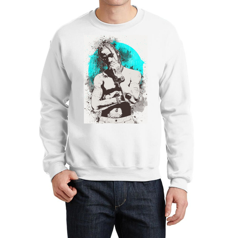 Travis Scott Painting Art Crewneck Sweatshirt | Artistshot