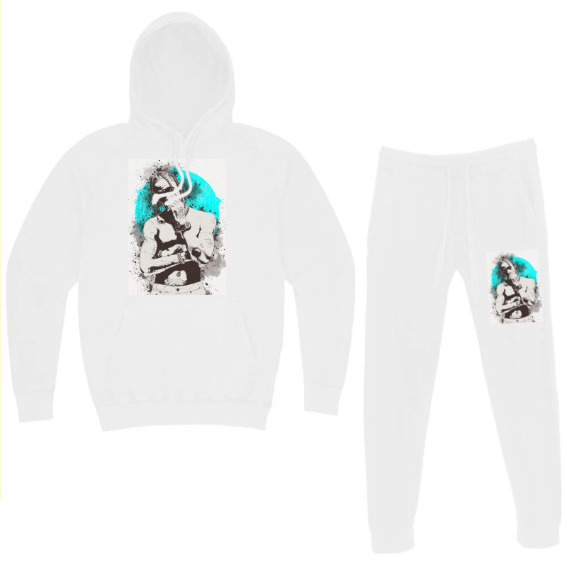 Travis Scott Painting Art Hoodie & Jogger Set | Artistshot