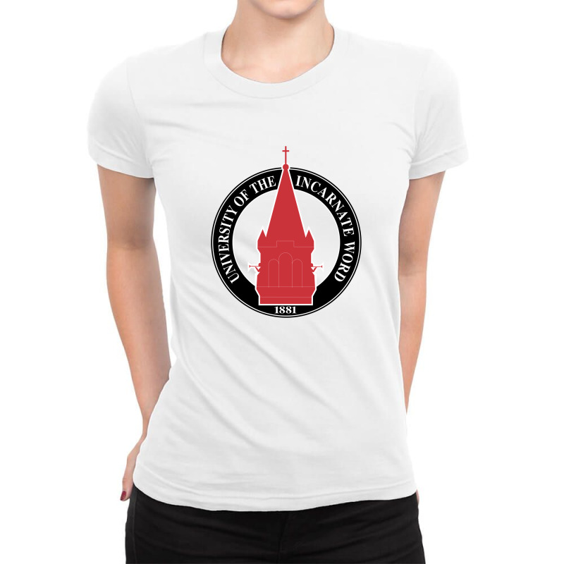 University Of Incarnate Word Seal Ladies Fitted T-Shirt by Rejesim | Artistshot