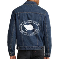 Limited Edition I Smell A Rat, Barn Hunt Men Denim Jacket | Artistshot