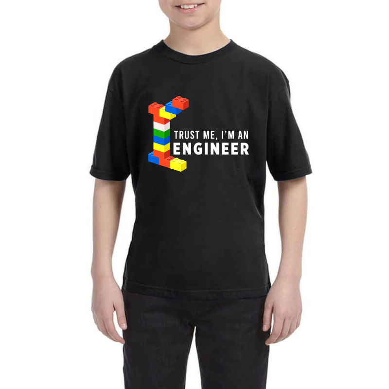 Funny Building Blocks Master Builder Engineer Construction Youth Tee | Artistshot