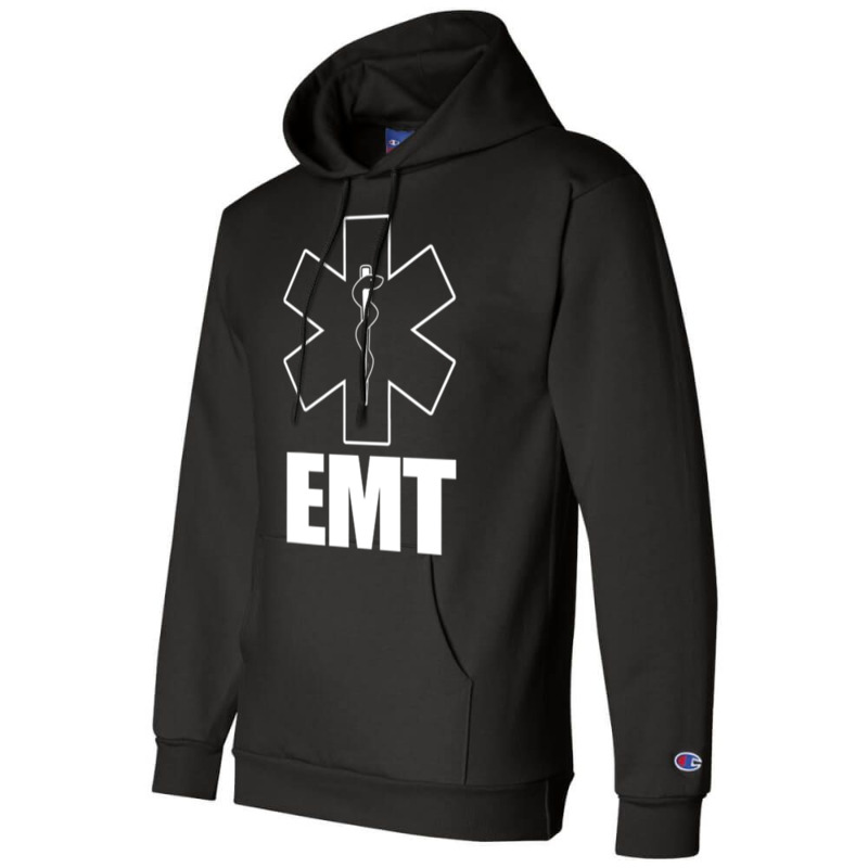 Emt Uniform Emergency Medical Technician Champion Hoodie | Artistshot