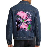 Angel Dusts Tricks And Treats Men Denim Jacket | Artistshot