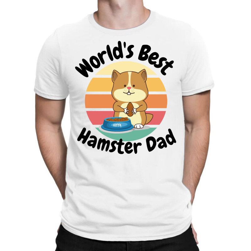 Worlds Best Hamster Dad Hamster Owner T-shirt | Artistshot