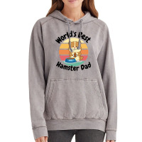 Worlds Best Hamster Dad Hamster Owner Vintage Hoodie | Artistshot