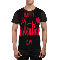 Happy Valentines Day Heart Graphic T-shirt | Artistshot