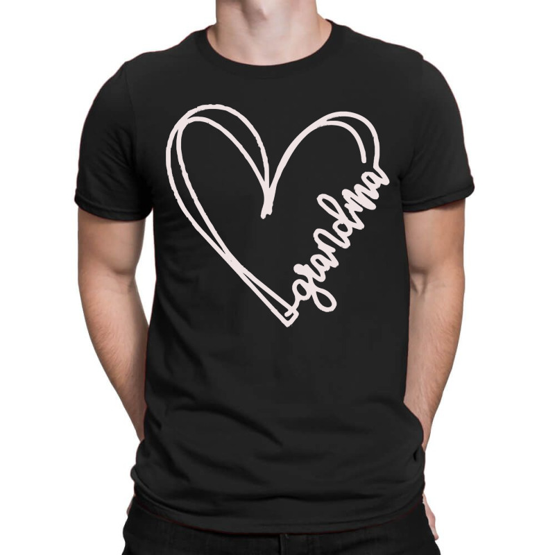 Worlds Coolest Grandma Heart Shirt T-shirt | Artistshot