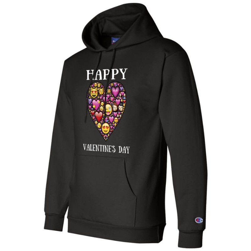 Love Emoticon   Valentine's Day Champion Hoodie | Artistshot