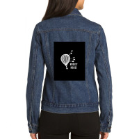 Modest Mouse Good News Before The Ship Sank Combined Album Covers (dar Ladies Denim Jacket | Artistshot