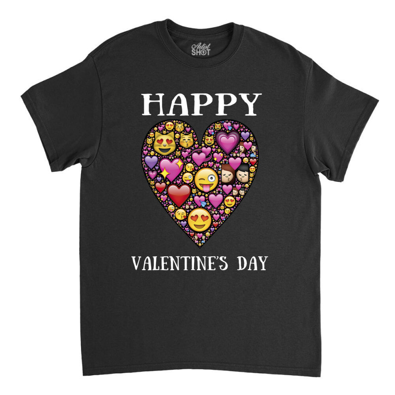 Love Emoticon   Valentine's Day Classic T-shirt | Artistshot