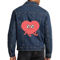 Valentine Day Sad Men Denim Jacket | Artistshot