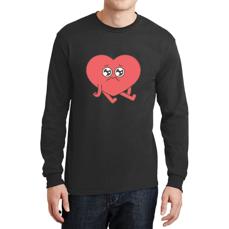 Valentine Day Sad Long Sleeve Shirts | Artistshot