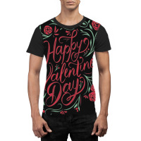 Happy Valentines Day Graphic T-shirt | Artistshot