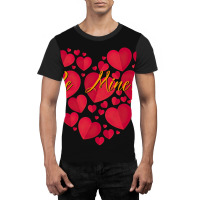 Valentine's Day Be Mine Romantic Graphic T-shirt | Artistshot