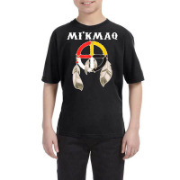 Micmac Mi'kmaq Nation Indian Tribe Culture Medicine Wheel T Shirt Youth Tee | Artistshot