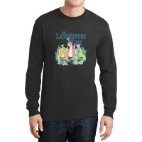 Land Before Time Pastel Dinosaur Friends T-shirt Long Sleeve Shirts | Artistshot