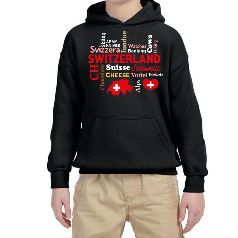 Switzerland Youth Hoodie | Artistshot