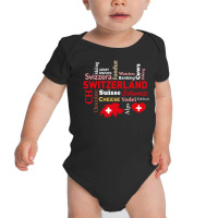 Switzerland Baby Bodysuit | Artistshot