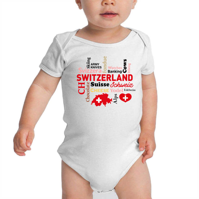 Switzerland Baby Bodysuit | Artistshot