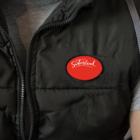 Switzerland Script Oval Patch | Artistshot