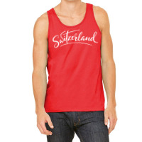 Switzerland Script Tank Top | Artistshot