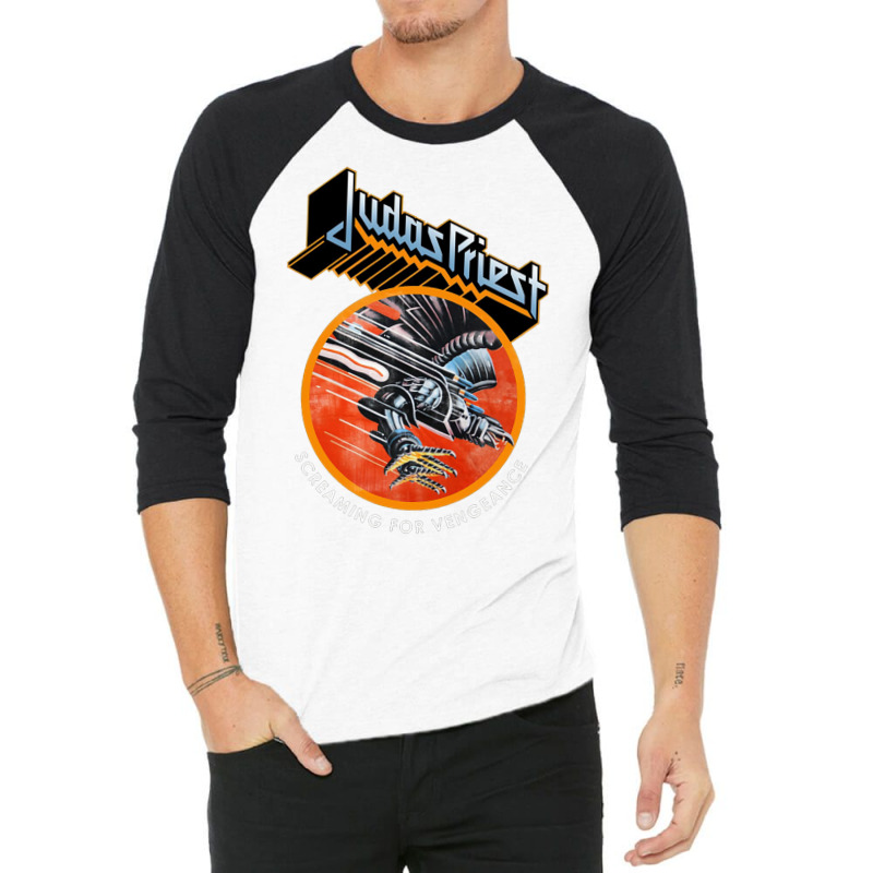 Screaming For Vengeance 3/4 Sleeve Shirt by prillowu6 | Artistshot