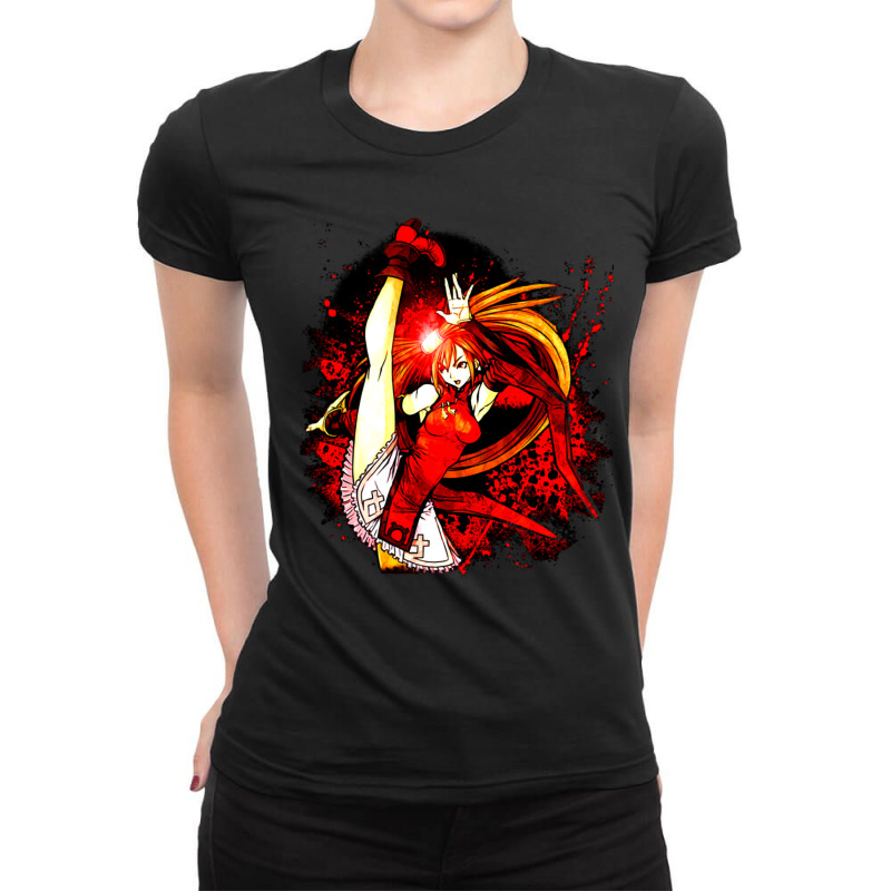 Dragon Kick Guilty Gear Guiltygear New Movie Film Strive Fighting Game Ladies Fitted T-Shirt by BarbaraJones | Artistshot