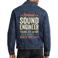 Limited Edition Retired Sound Engineer Men Denim Jacket | Artistshot