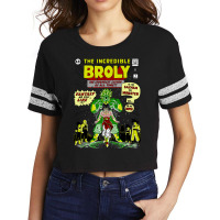 The Incredible Broly Scorecard Crop Tee | Artistshot