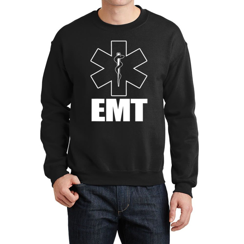 Emt Uniform Emergency Medical Technician Crewneck Sweatshirt | Artistshot