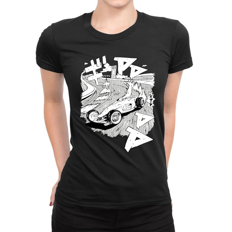 Initial D Like Trackmania Car Ladies Fitted T-Shirt by elsanakpebuh | Artistshot