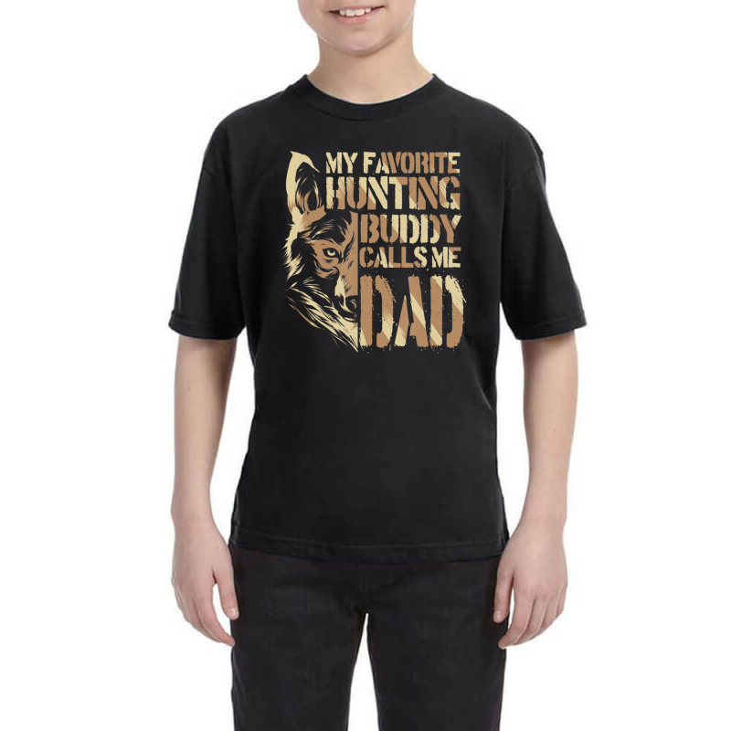 Trending Coyote Hunting Dad Hunting Buddy Predator Hunter Youth Tee | Artistshot