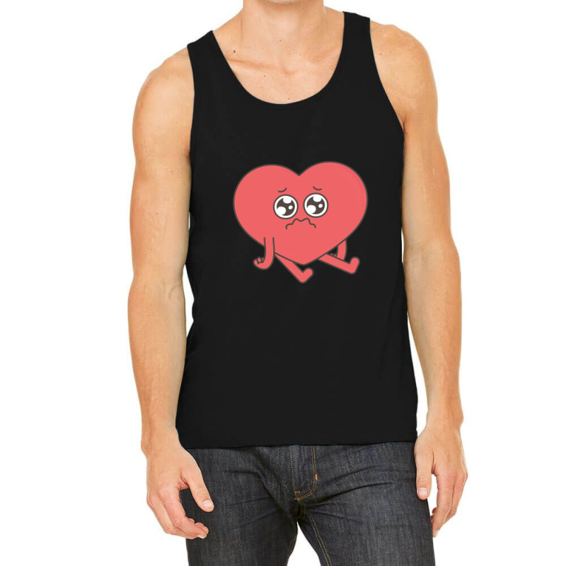 Valentine Day Sad Tank Top | Artistshot