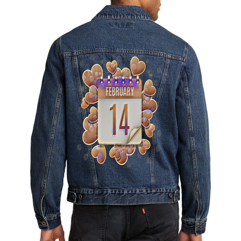 Valentines Day Men Denim Jacket | Artistshot