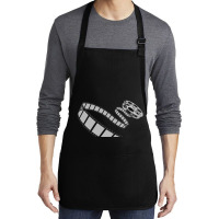 Film Reel Medium-length Apron | Artistshot