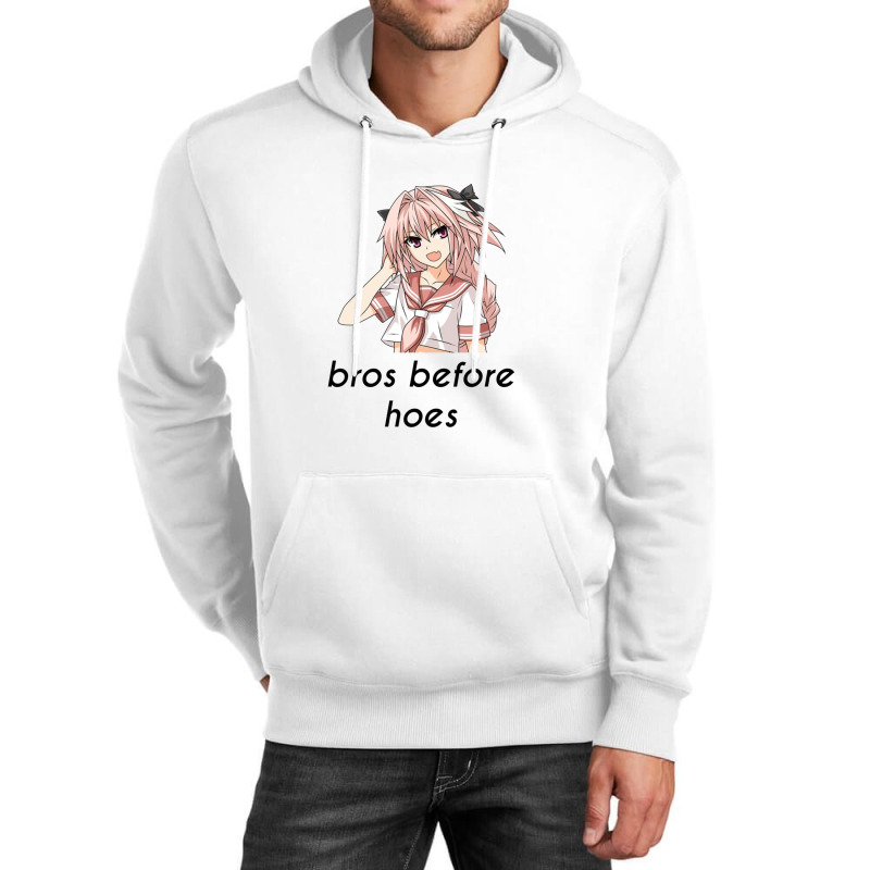 Astolof Bros Before Hoes Trap Meme Unisex Hoodie | Artistshot