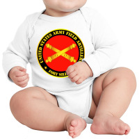 Us Army Field Artillery Long Sleeve Baby Bodysuit | Artistshot