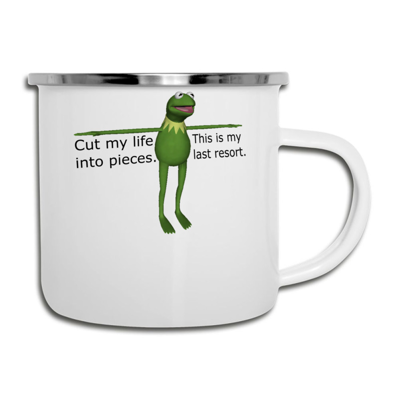 Kermit Cut My Life Into Pieces Camper Cup | Artistshot