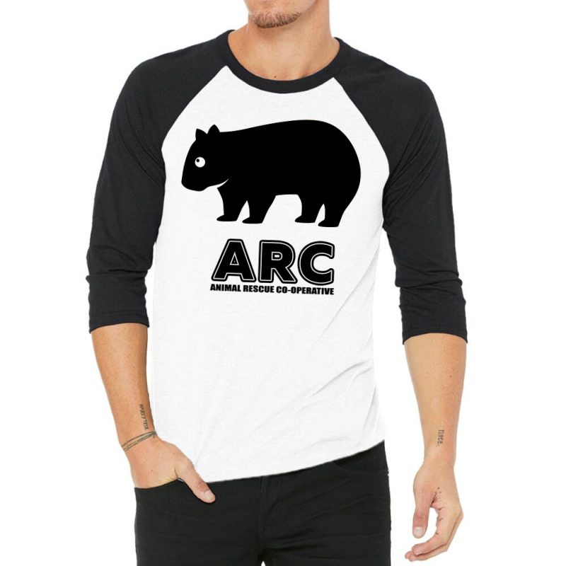 Arc Wombat Gear   Animal Rescue Co Operative 3/4 Sleeve Shirt by BUTTERFLY99 | Artistshot