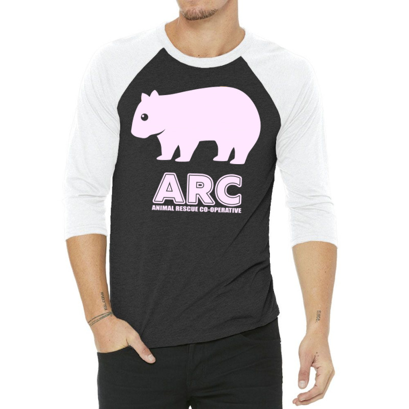 Arc Wombat Gear , Animal Rescue Co Operative 3/4 Sleeve Shirt by BUTTERFLY99 | Artistshot