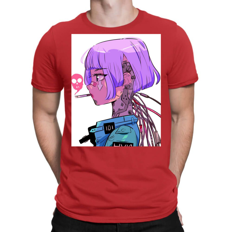 Cyberpunk Girl T-Shirt by livinostuffs6 | Artistshot