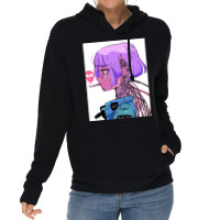 Cyberpunk Girl Lightweight Hoodie | Artistshot