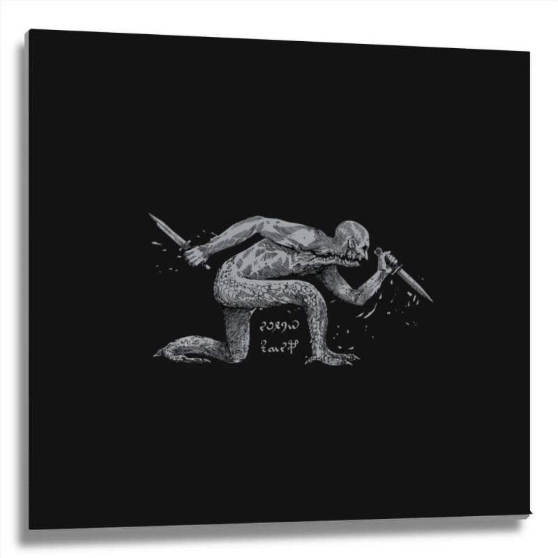 Limited Edition Hunt Showdown Gator Legs Trait Metal Print Square | Artistshot