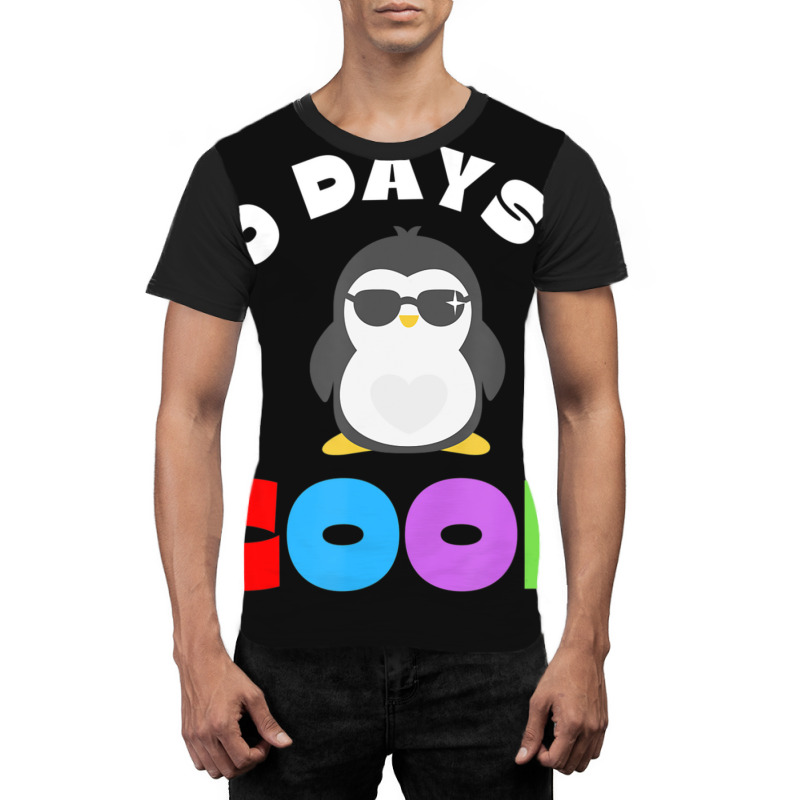 Trending 100 Days Of Cool Hundred Days 100th Day Of School Teacher Graphic T-shirt | Artistshot